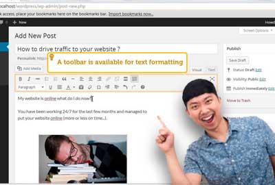 Cara Bikin Artikel WordPress